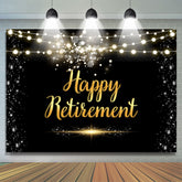 Hell Bokeh Licht Schwarz Glücklich Ruhestand Hintergrund